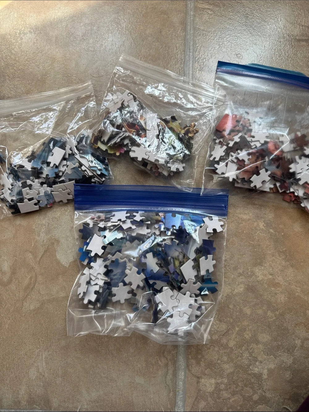 Star Wars Super 3D 4-Puzzle Pack - Blue/Green